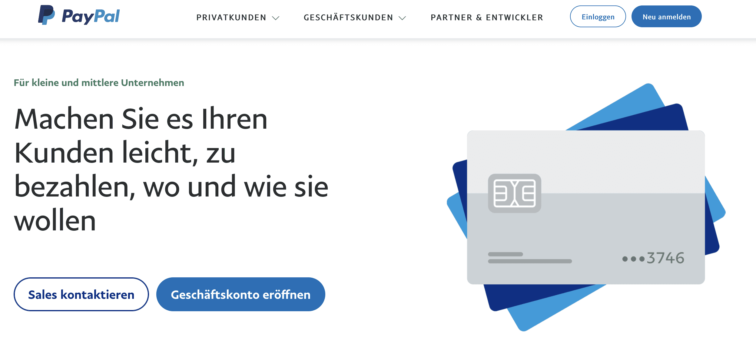 zahlung mit paypal